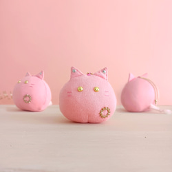かたみみもげこ　マスコット　猫実ちさ　ぬいぐるみ　全４種　タグ付き fee957fc9540e1dd4688ada0846c53