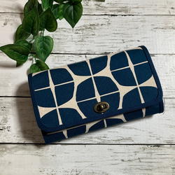 ハンドメイド 長財布 お財布バッグ やりくり財布 マスク入れ カード