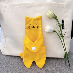 ファッション可愛い　布小物　猫ペンケース　コインケース 5枚目の画像
