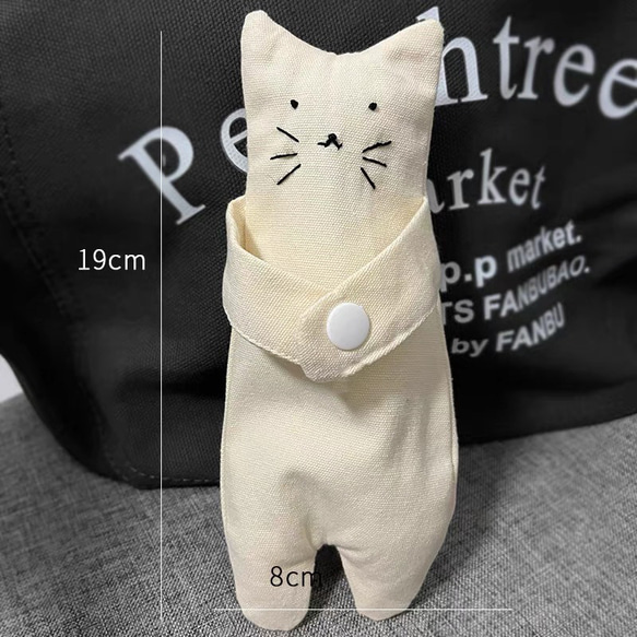 ファッション可愛い　布小物　猫ペンケース　コインケース 11枚目の画像