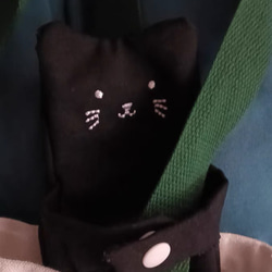 ファッション可愛い　布小物　猫ペンケース　コインケース 10枚目の画像