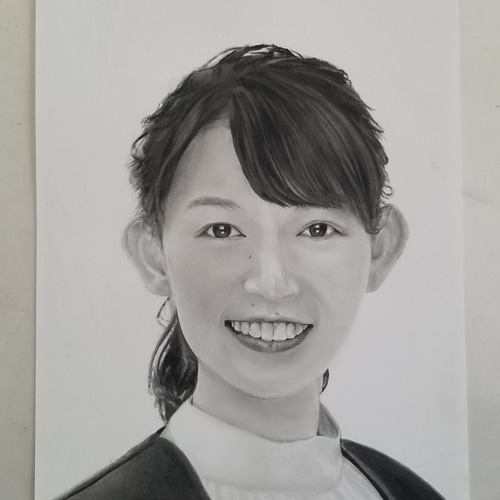 ☆鉛筆画A4サイズ背景込【4000円】送料無料 オーダーページ