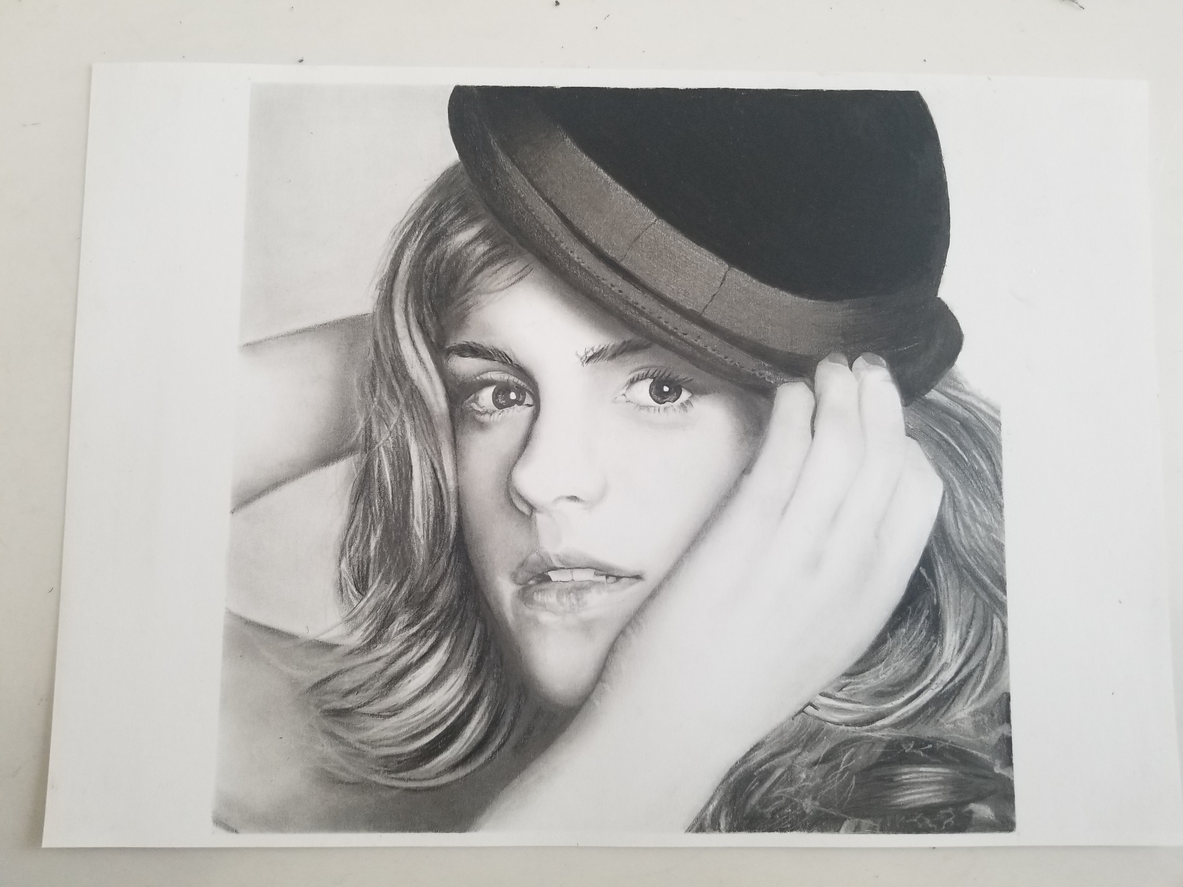 ☆鉛筆画A4サイズ背景込【4000円】送料無料 オーダーページ