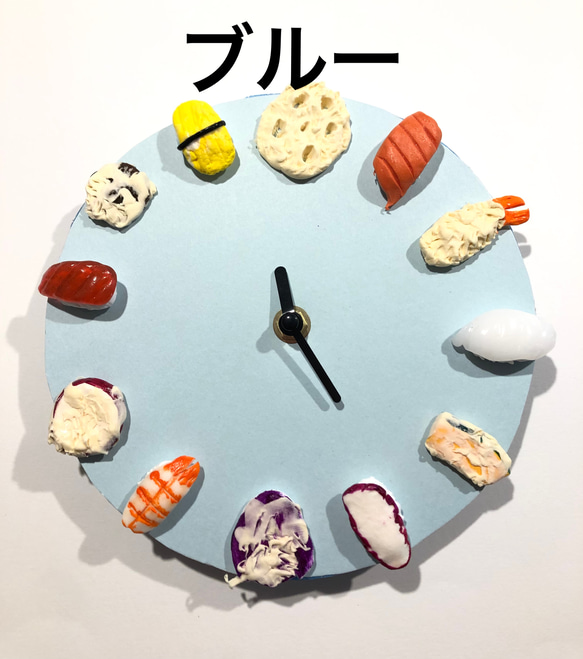 【オーダーメイド】送料無料　（一部除く）食品サンプル風フェイクフード掛け時計 5枚目の画像