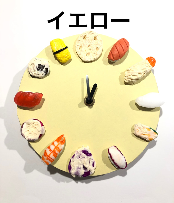 【オーダーメイド】送料無料　（一部除く）食品サンプル風フェイクフード掛け時計 8枚目の画像