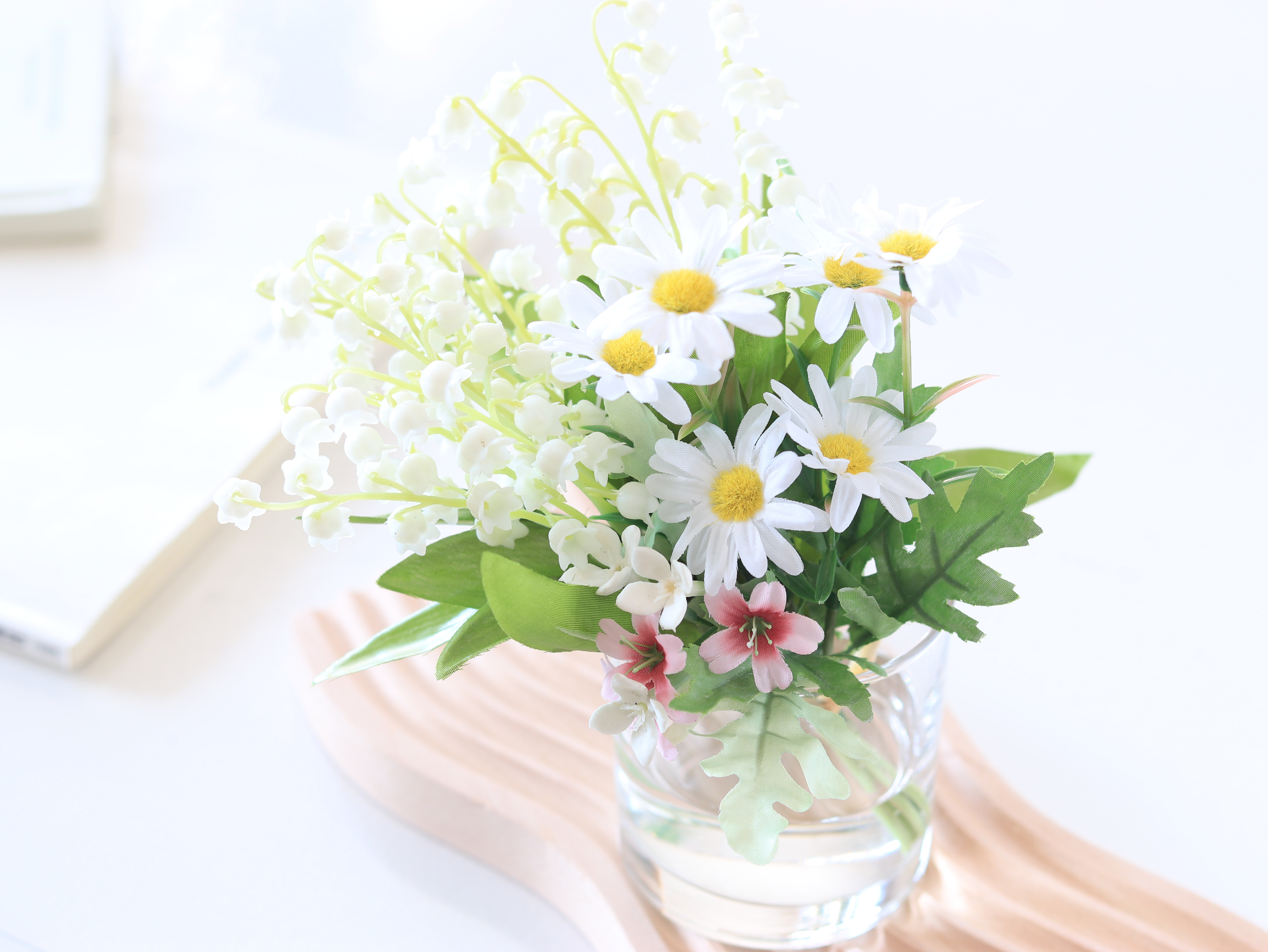 オーダー可能生地12 リトルマーガレット 小花 オーダー可能生地12 リトルマーガレット 小花