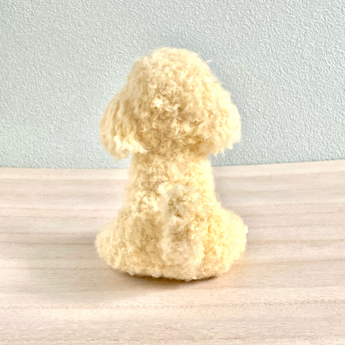 いつでもいっしょ♪ ふわふわアイボリートイプードル 母の日 犬