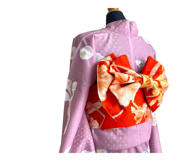 夏帯揚げ 白っぽかっ 和小物さくら 1381 