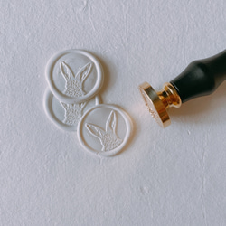 Wax Stamp -Rabbit／スタンプヘッド 1枚目の画像