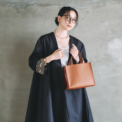 軽く羽織れる リネンコットン ロングカーディガン 紫外線 冷房対策にも