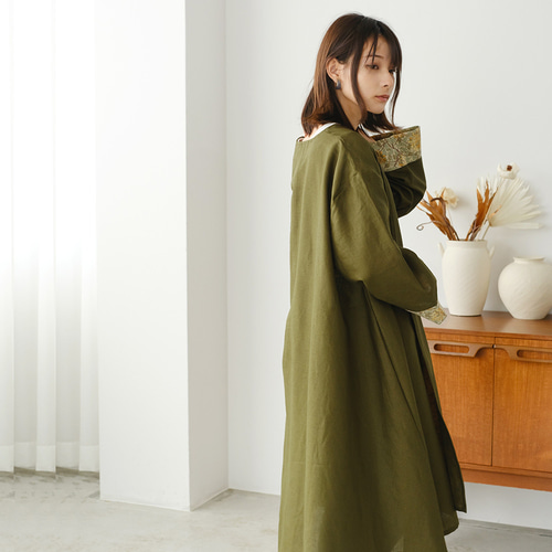 もゆる 薄手コート 羽織
