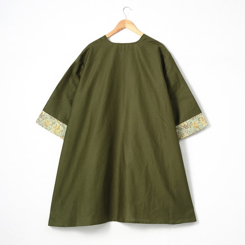 軽く羽織れる 秋にも リネンコットン ロングカーディガン 紫外線 冷房