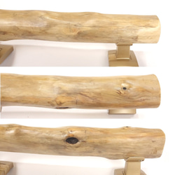 【温泉流木】スタイリッシュなミニミニ太めの流木ドアハンドル・ドアノブ 木製 自然木 流木インテリア 5枚目の画像