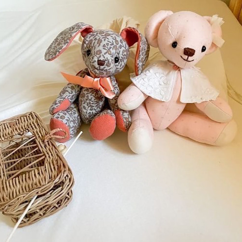 子供服リメイク 【toddler bear】テディベア リメイクベア ベビー服
