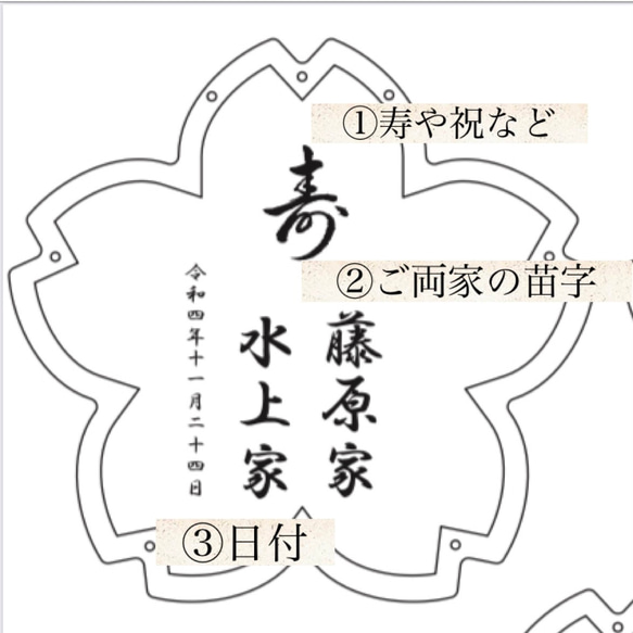 ゲスト参加型　ウェディングドロップス　桜　ウェディングボード　ハートドロップス　桜 