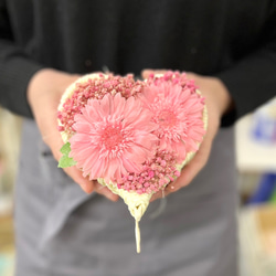 【即納】 ガーベラ 6輪 レモンイエロー プリザーブドフラワー 花材 花 プリザーブド花材 パーツ 資材 5枚目の画像