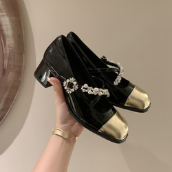 24 新款女用柔軟真皮鞋公主鞋 Mary Zi 高跟鞋 22-24.5 公分 #916⭐免運費⭐ 第8張的照片