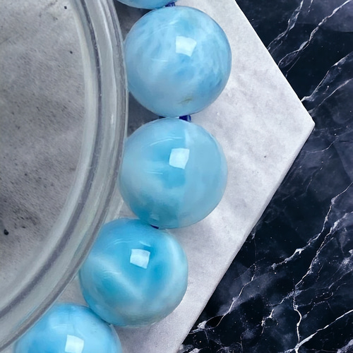 最終大特価・超品質ラリマー[Zprv]愛と平和 癒やし10mm ドミニカ共和国