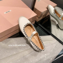 24 新款女用柔軟真皮鞋公主鞋 Mary Zi 高跟鞋 22-24.5 公分 #917⭐免運費⭐ 第11張的照片