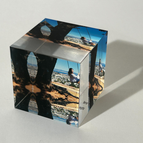 アクリルフォト キューブ L 5㎝×5㎝×5㎝ フォトフレーム・写真立て