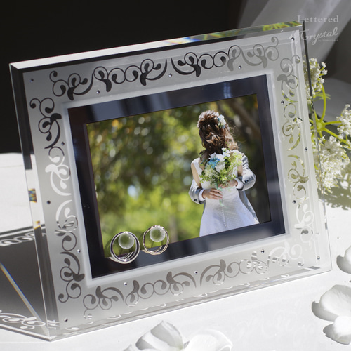 ステンドグラスカラー飾リミラー(89)