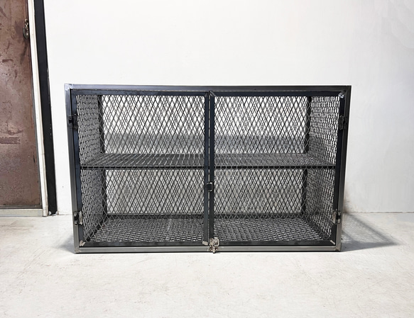 エキスパンドメタル什器 アイアン什器 アイアンシェルフ