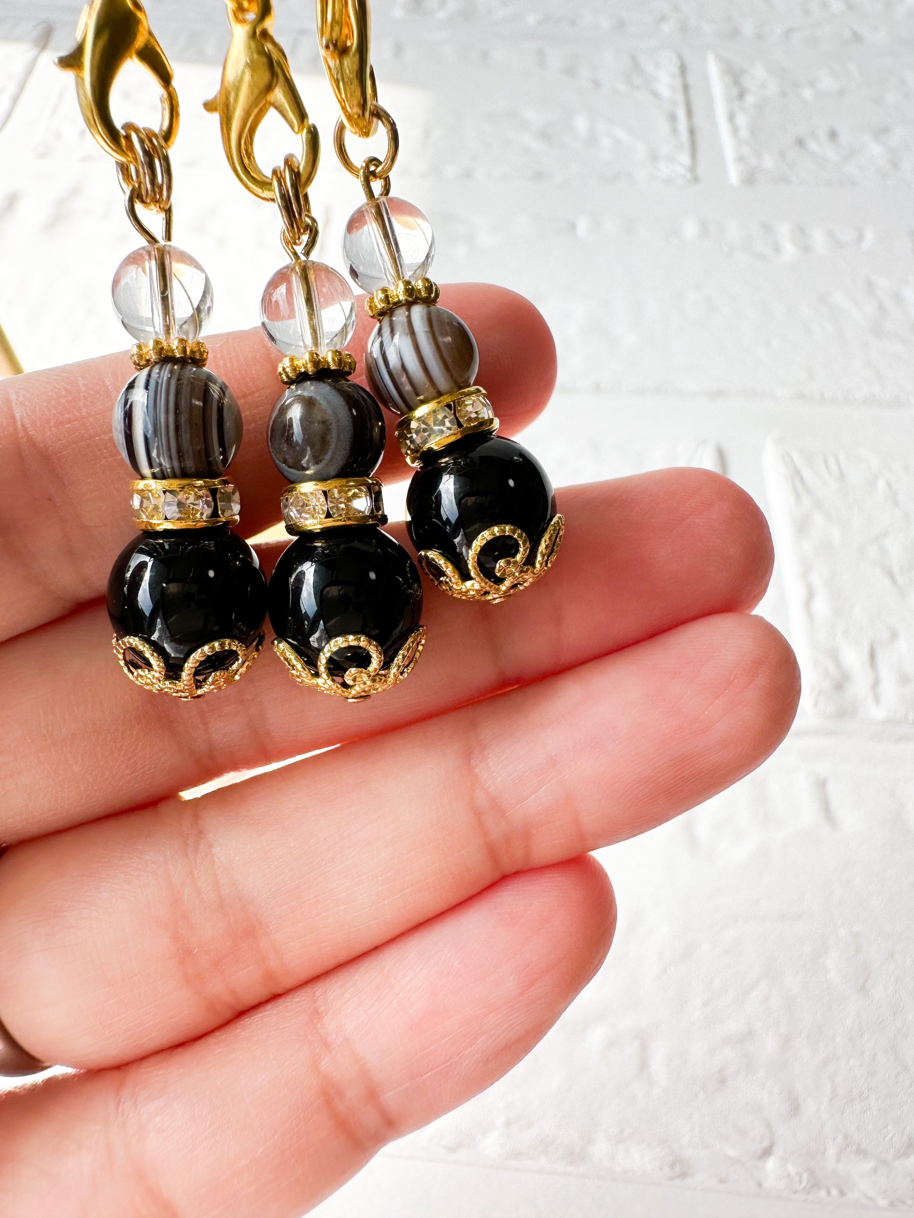 四眼天珠　ハンドメイド品／送料込　匿名発送／チベット　天珠　お守り 四眼天珠 ハンドメイド品／送料込 匿名発送／チベット 天珠 お守り