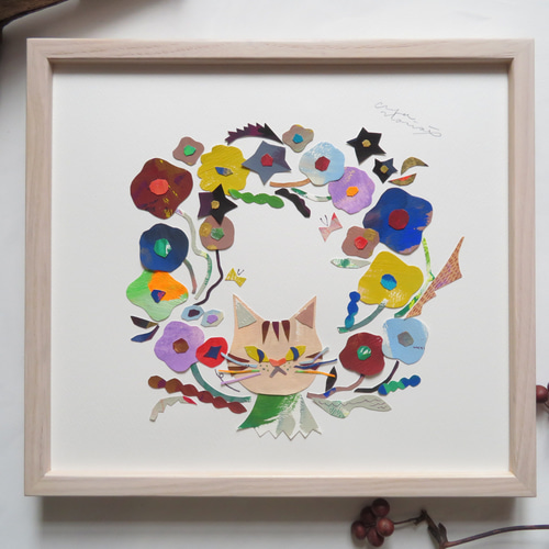 191015 」 紙にコラージュ 抽象絵画 絵画 梅崎幸吉 通販