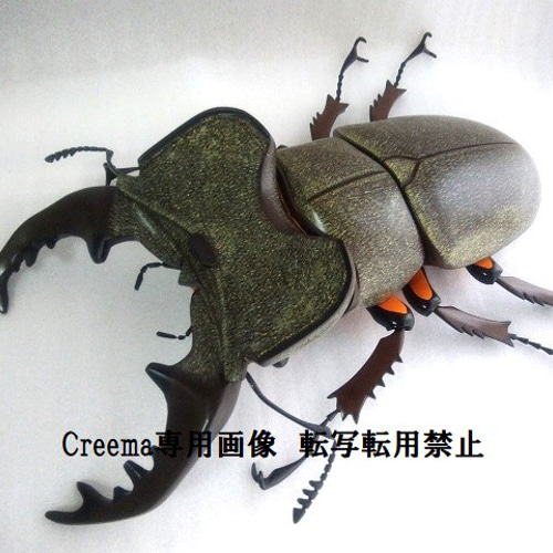 ミヤマクワガタ 超大型 MEGA リアルフィギュア 立体・オブジェ Lazuli