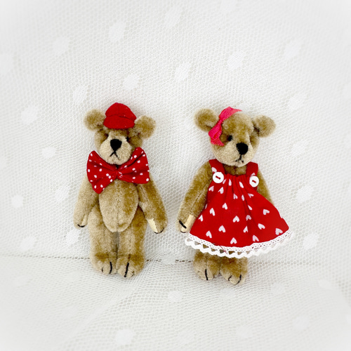 ワールドオブミニチュアベアーズ 5個 USA直輸入 ワールドオブミニチュアベアーズ ファミリーセット