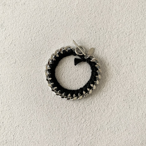 Woven Curve Chain Bracelet 3枚目の画像