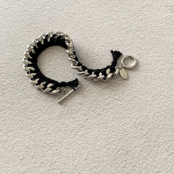Woven Curve Chain Bracelet 8枚目の画像
