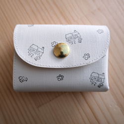 petit wallet " little house & florets " 第5張的照片