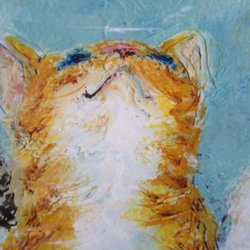 「Creema限定 春の福袋」てふてふ　絵を飾る暮らし　プラス　猫の手もかりるよカード１まい 4枚目の画像