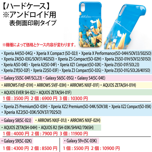 スマホケース 手帳型  オーダー 手帳 カバー iPhone Android スマホ キャラ イラスト オーダーメイド 6枚目の画像