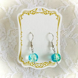 ビーズのピアス 5枚目の画像