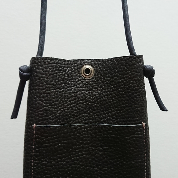annco leather mobile case [black] 4枚目の画像