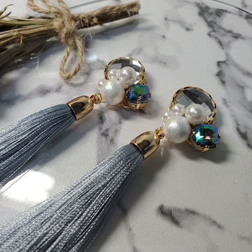 タッセルのアクセサリー イヤリング/ピアス イヤリング タッセルのアクセサリー イヤリング/ピアス イヤリング