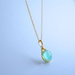 【未使用級】レネレイド　ネックレス　ミントグリーン　箱付き 未使用級】レネレイドネックレスミントグリーン箱付き