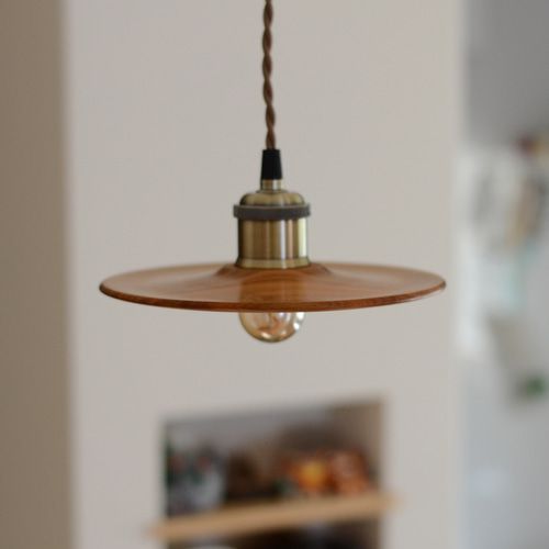 木製ペンダントライト　ランプシェード 欅 無垢材 木製 ペンダントランプ ケヤキ材7 ランプシェード | iichi 日々