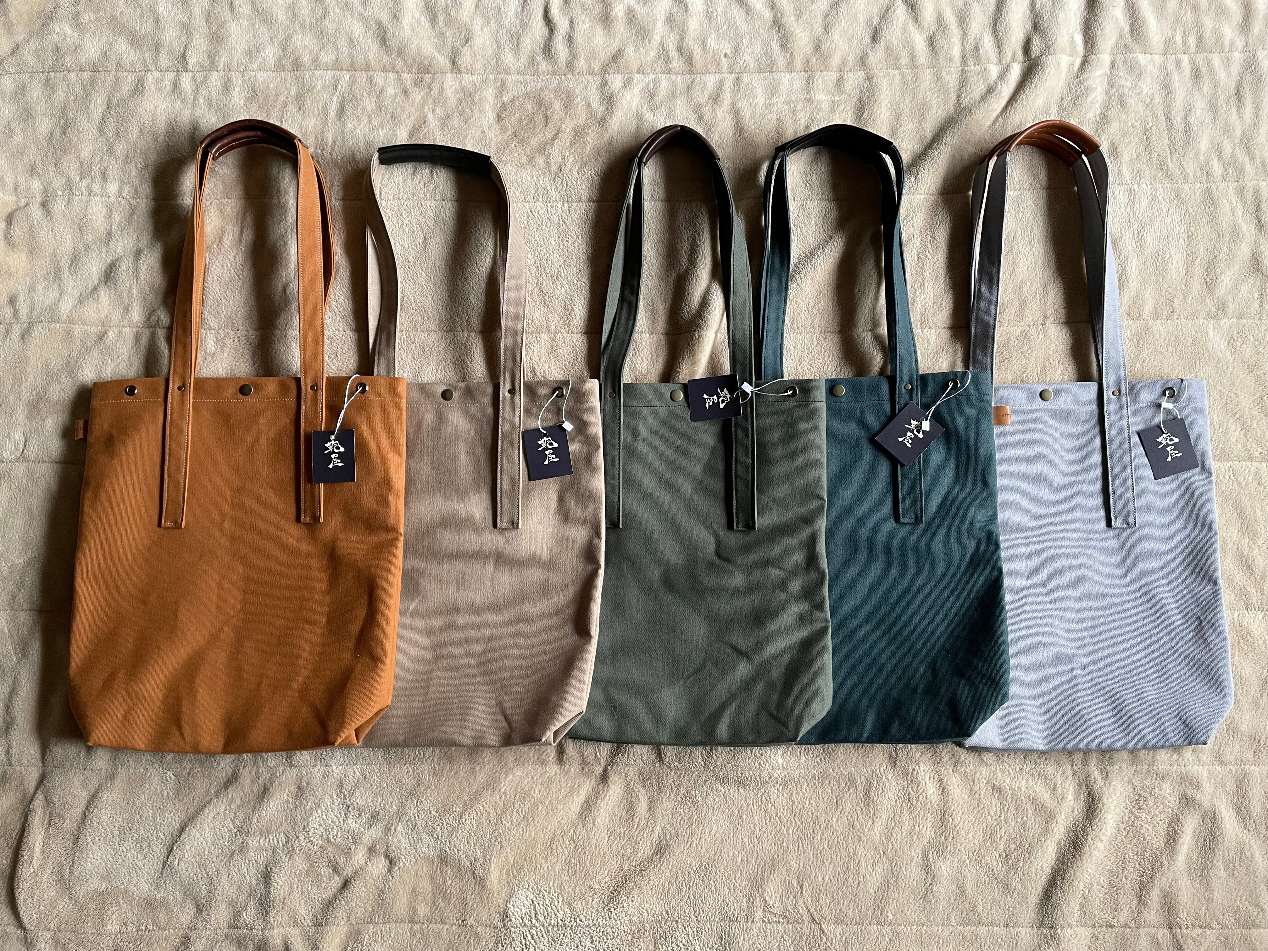【本革】TANDAYトートバッグ【帆布】
