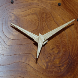 振り子時計（ケヤキ004) 5枚目の画像