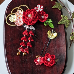 つまみ細工ボールブーケ 七五三 和装 振袖 ♪♪ [作品No209] その他