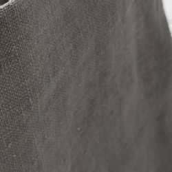 ラスト1★ 大人気の為再入荷！大人なペーズリー刺繍ミニトートバック　麻　グレー 5枚目の画像