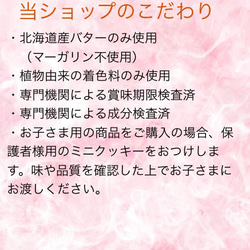 お誕生日アイシングクッキー【うさぎ or くま】 3枚目の画像