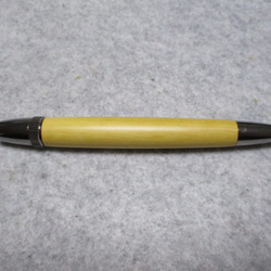御蔵島柘植　椿油仕上げ　回転式ロングパトリオットボールペン 3枚目の画像