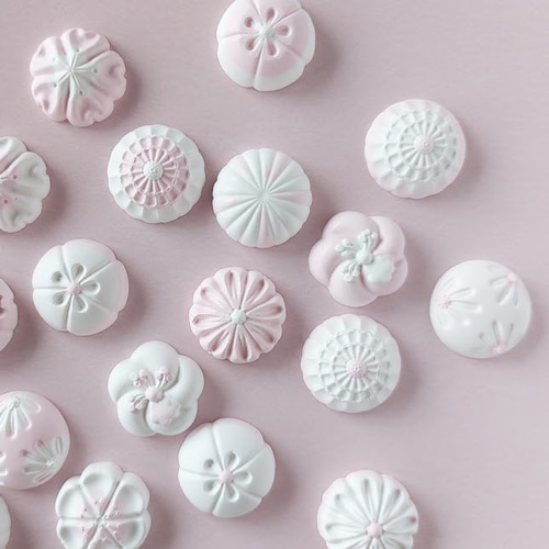 ギフトセット「砂糖菓子みたいなアロマストーン」形が選べるお皿と