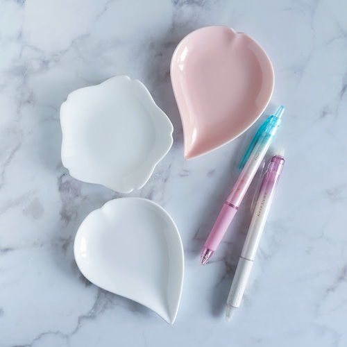 ギフトセット「砂糖菓子みたいなアロマストーン」形が選べるお皿と