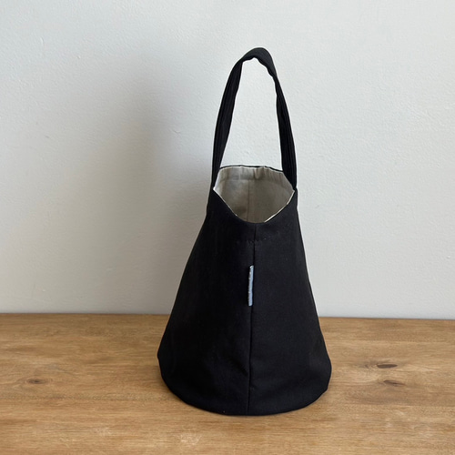 ゆきんこ様 バケツ型 トートバッグ ハンドメイド バケツタイプのトートバッグ】- Bucket type tote bag - DIY
