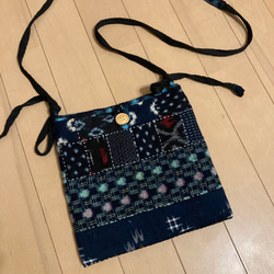 ⚫︎一点物⚫︎古布リメイク　ショルダー　小物入れ　バッグ　ポシェット ⚫︎一点物⚫︎古布リメイク ショルダー 小物入れ バッグ ポシェット